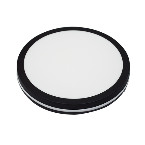Hector-280 40W IP65 LED Ceiling Lamp - Black