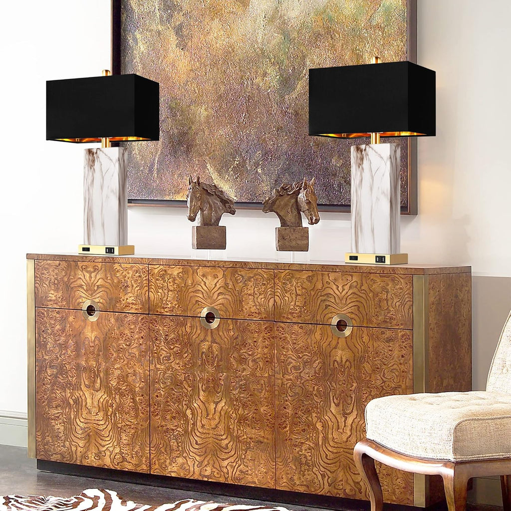 Touch Control Table Lamps Set of 2