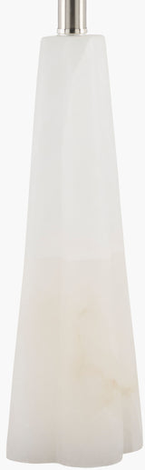 Falaise 26" Alabaster Table Lamp, Burnished Cream