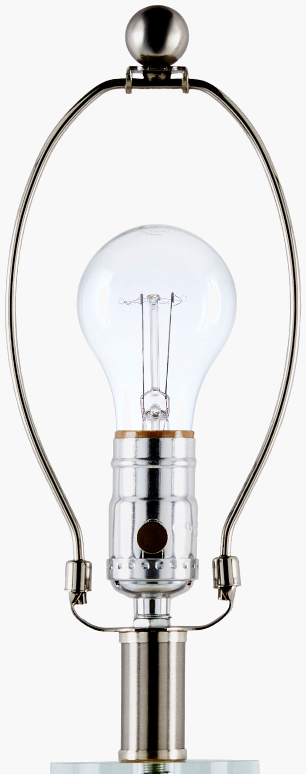 Falaise 24" Alabaster Table Lamp, Burnished Cream