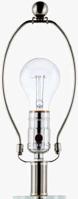 Falaise 24" Alabaster Table Lamp, Burnished Cream