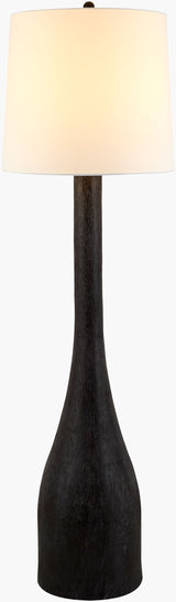 Fonce 68" Resin Floor Lamp, Painted Black (FCE-002)