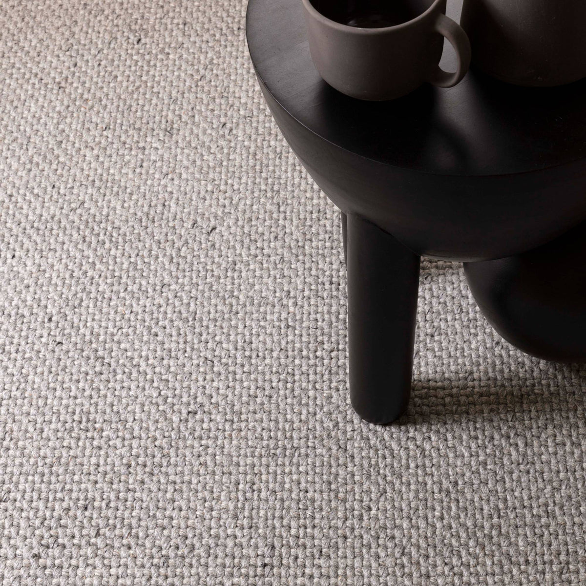 Finley Rug styled in a living room