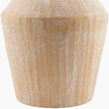 Fiori 28" Ceramic Table Lamp, Glazed Brick