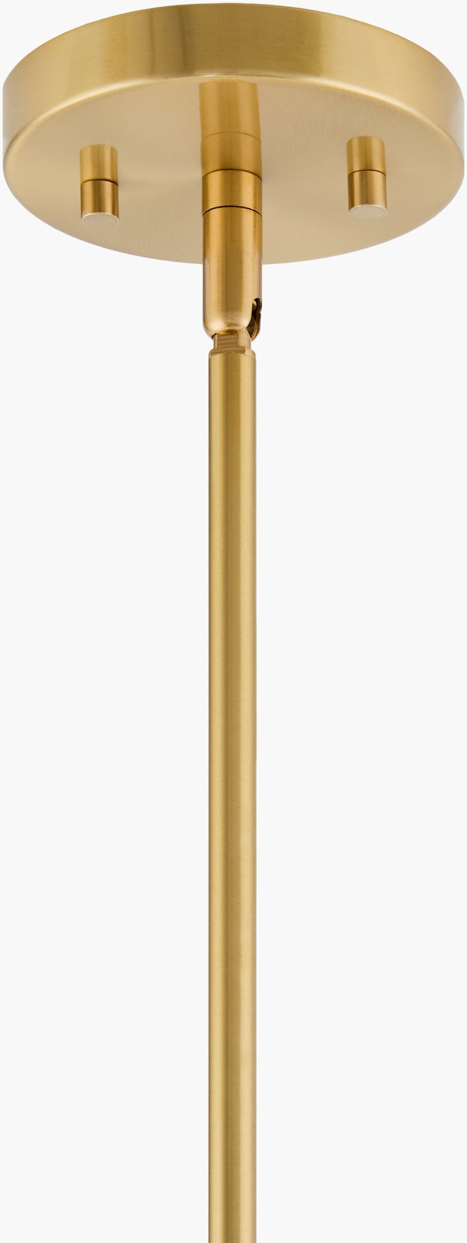 Fiore Iron Chandelier, Plated Gold