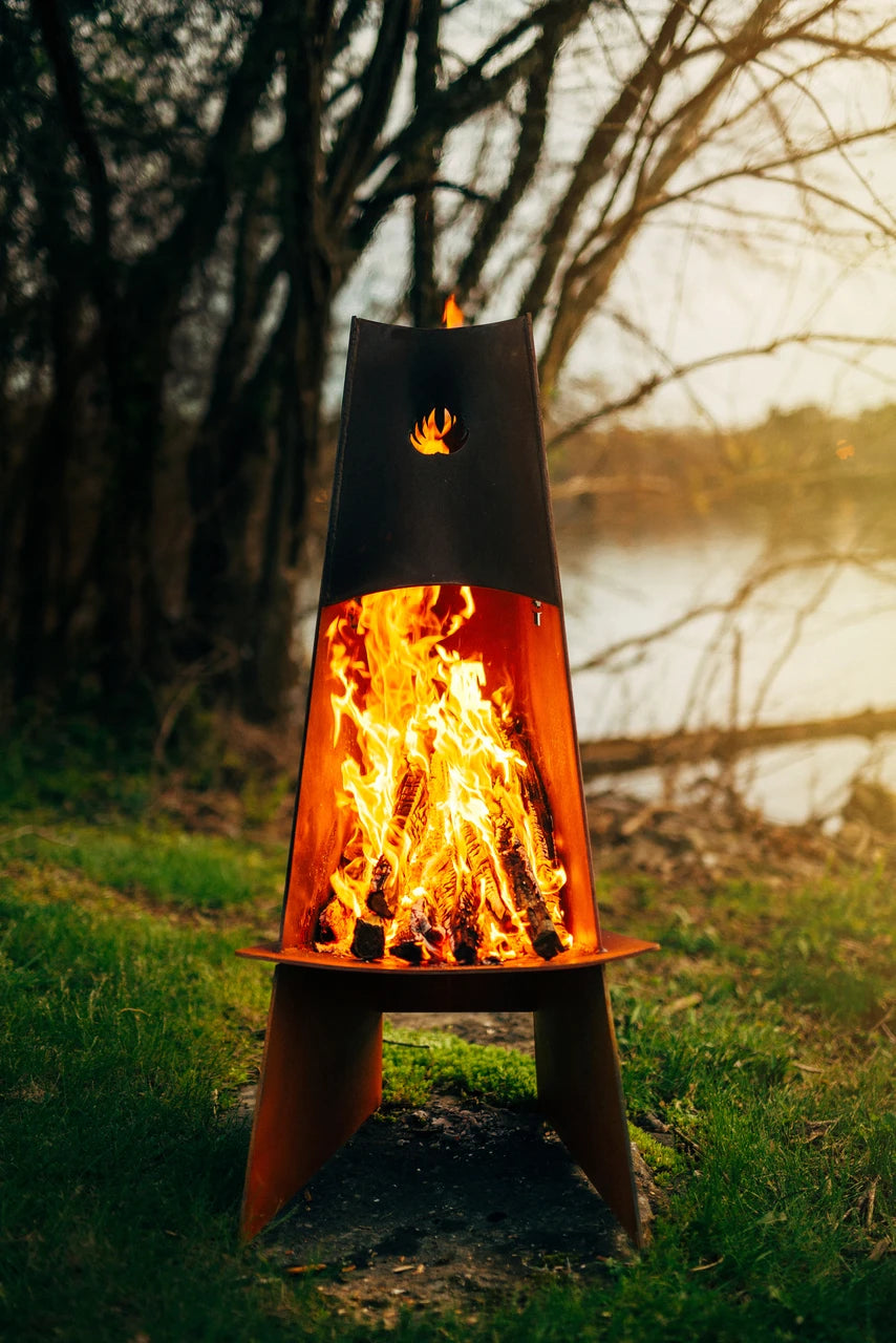 Vesuvius by Fire Pit Art