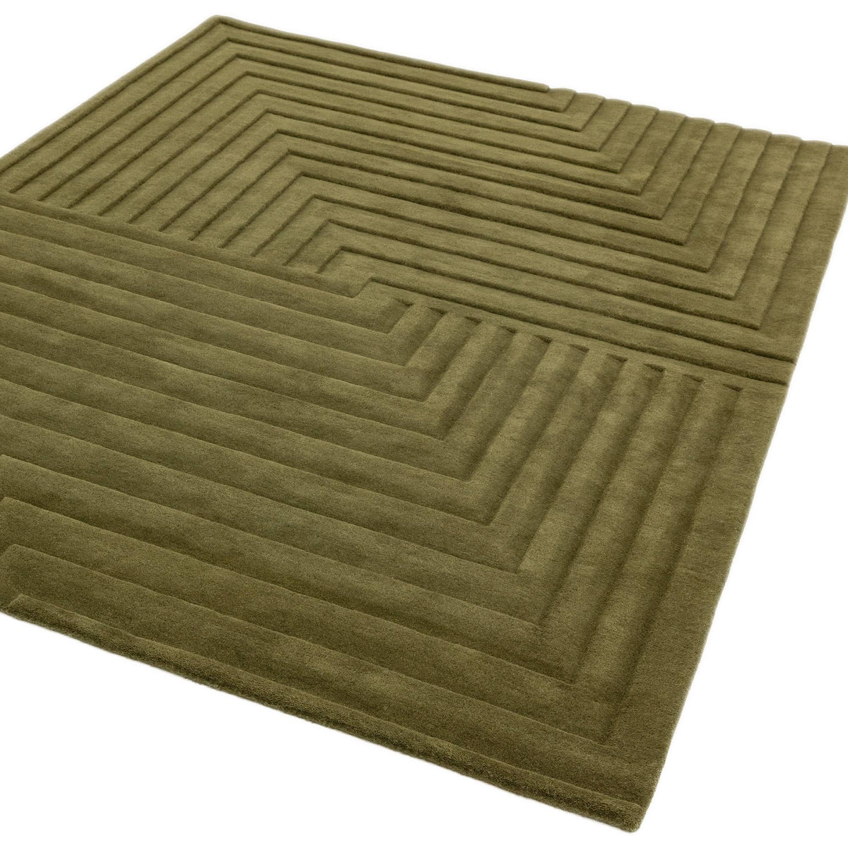 Form Rug styled in a living room