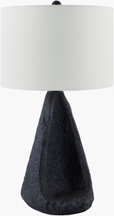 Fuego 26" Resin Table Lamp, Painted Black