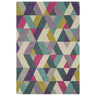 Geometric Wool Living Room Rug — Hand Tufted, Modern, Funk