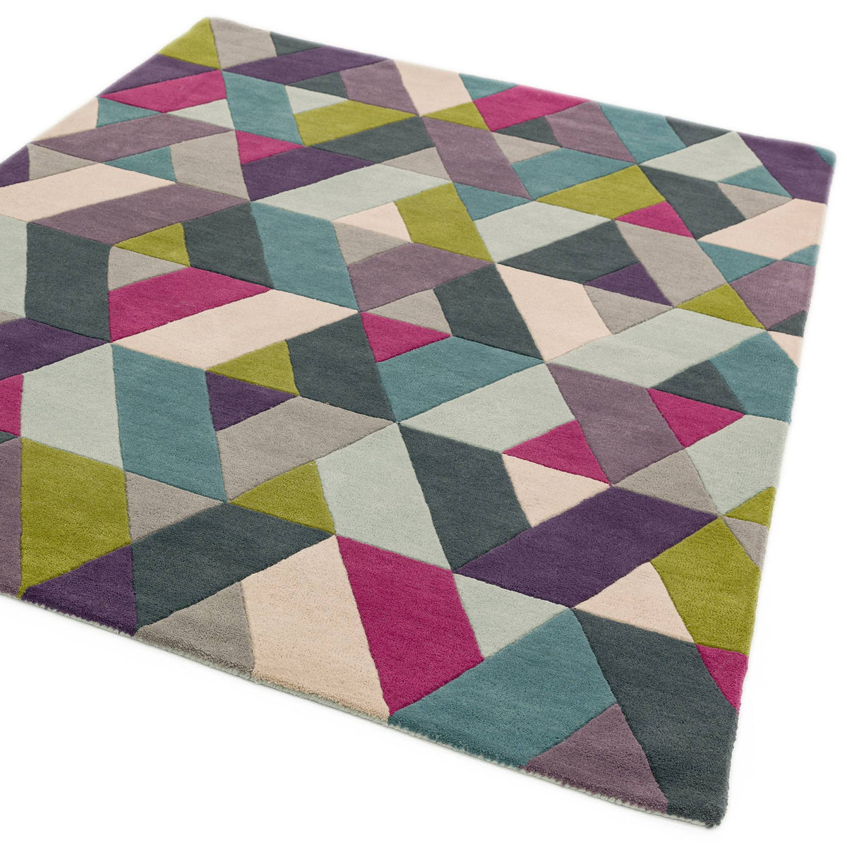 Funk Rug styled in a living room