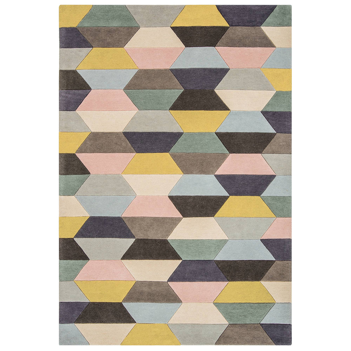 Funk Rug - Honeycomb Pastel
