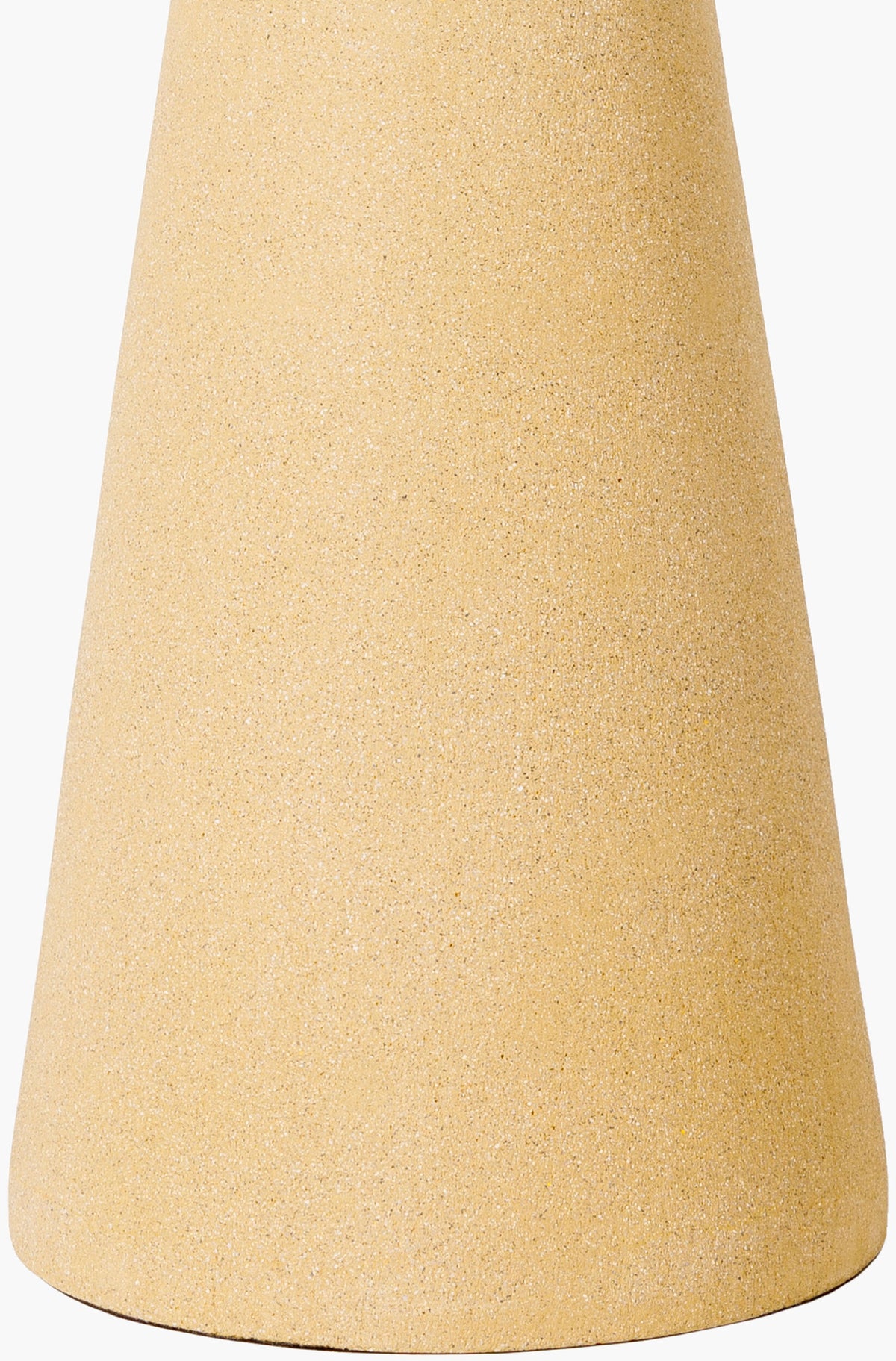 Fulton 31" Concrete Table Lamp, Painted Yellow