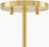 Fynor Iron Chandelier, Powder Coated Black