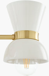 Fynor Iron Chandelier, Powder Coated Black