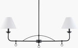 The Channy Iron Pendant Light, Powder Coated Black