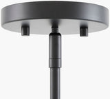The Channy Iron Pendant Light, Powder Coated Black