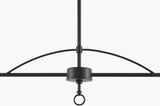 The Channy Iron Pendant Light, Powder Coated Black