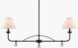 The Channy Iron Pendant Light, Powder Coated Black
