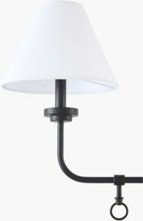 The Channy Iron Pendant Light, Powder Coated Black