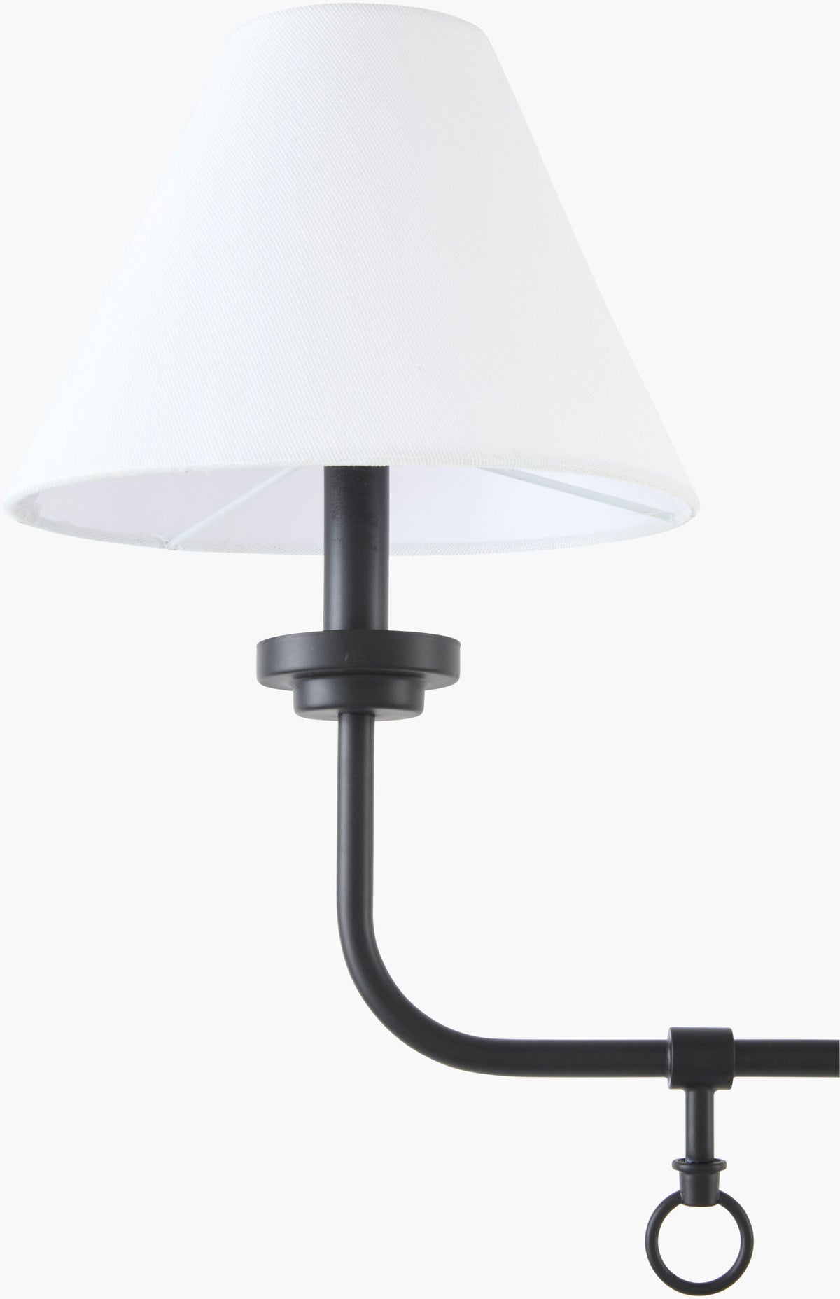 The Channy Iron Pendant Light, Powder Coated Black