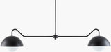 The Stiven Iron Pendant Light, Powder Coated Black