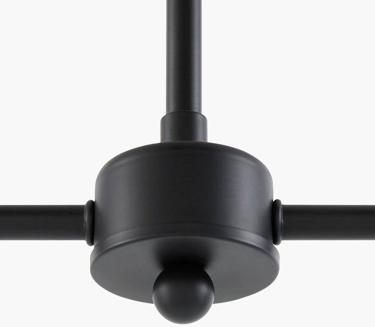 The Stiven Iron Pendant Light, Powder Coated Black