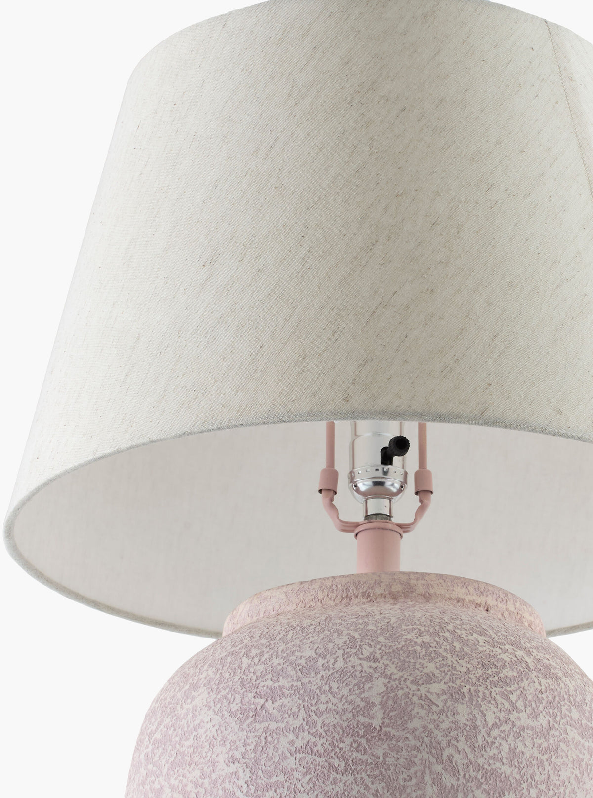 Galdar 30" Paper Table Lamp, Distressed White