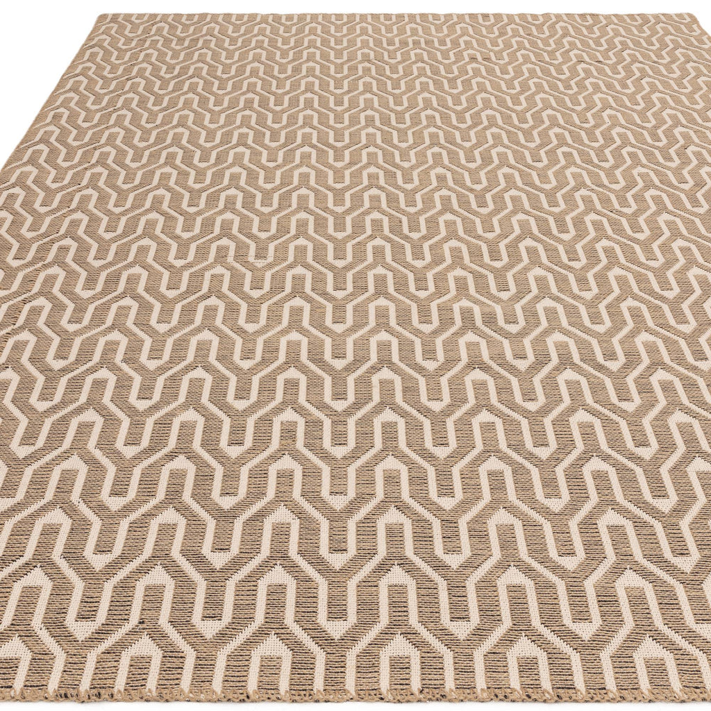 Global Rug styled in a living room