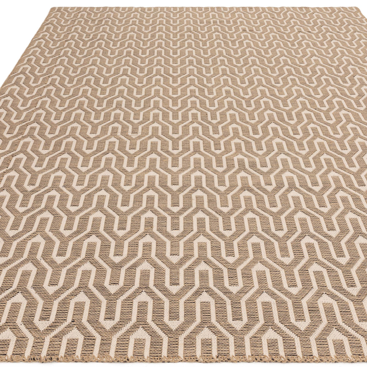 Global Rug styled in a living room