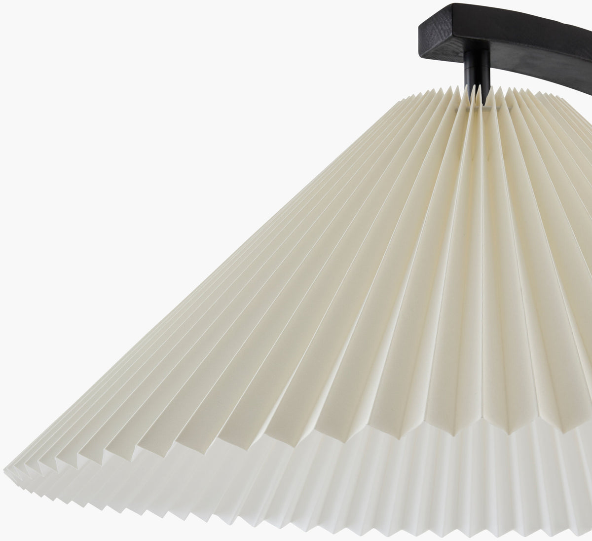 Gumel 60" Rubber Wood Floor Lamp, Painted Black