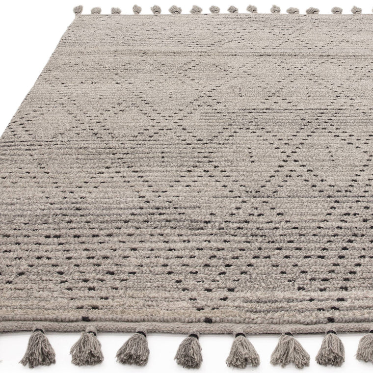 Flatweave, 10 mm — Berber Wool Living Room Rug — Flatweave, Hand Woven, Boho, Nepal