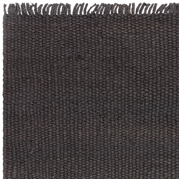 Hand woven in India — Jute Living Room Rug — Flatweave, Hand Woven, Natural, Grove