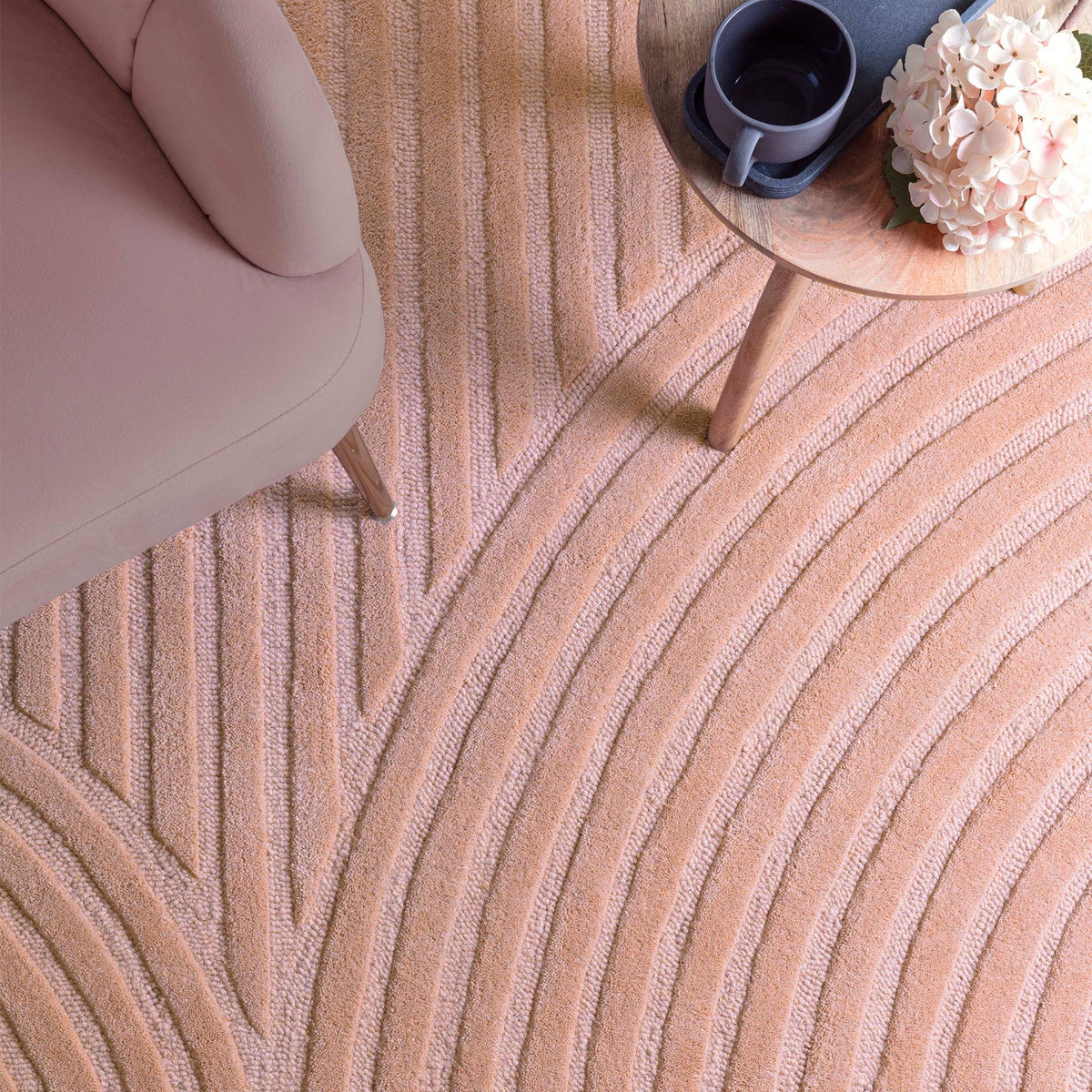 Hague Rug styled in a living room