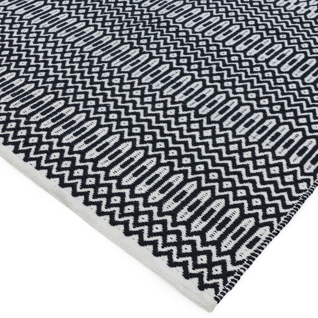 Halsey Rug styled in a living room