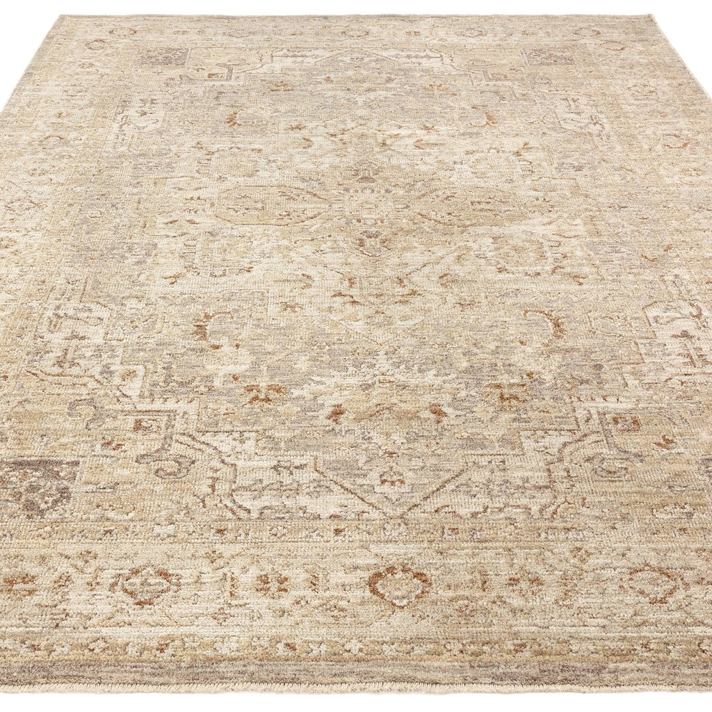 Heriz Rug styled in a living room