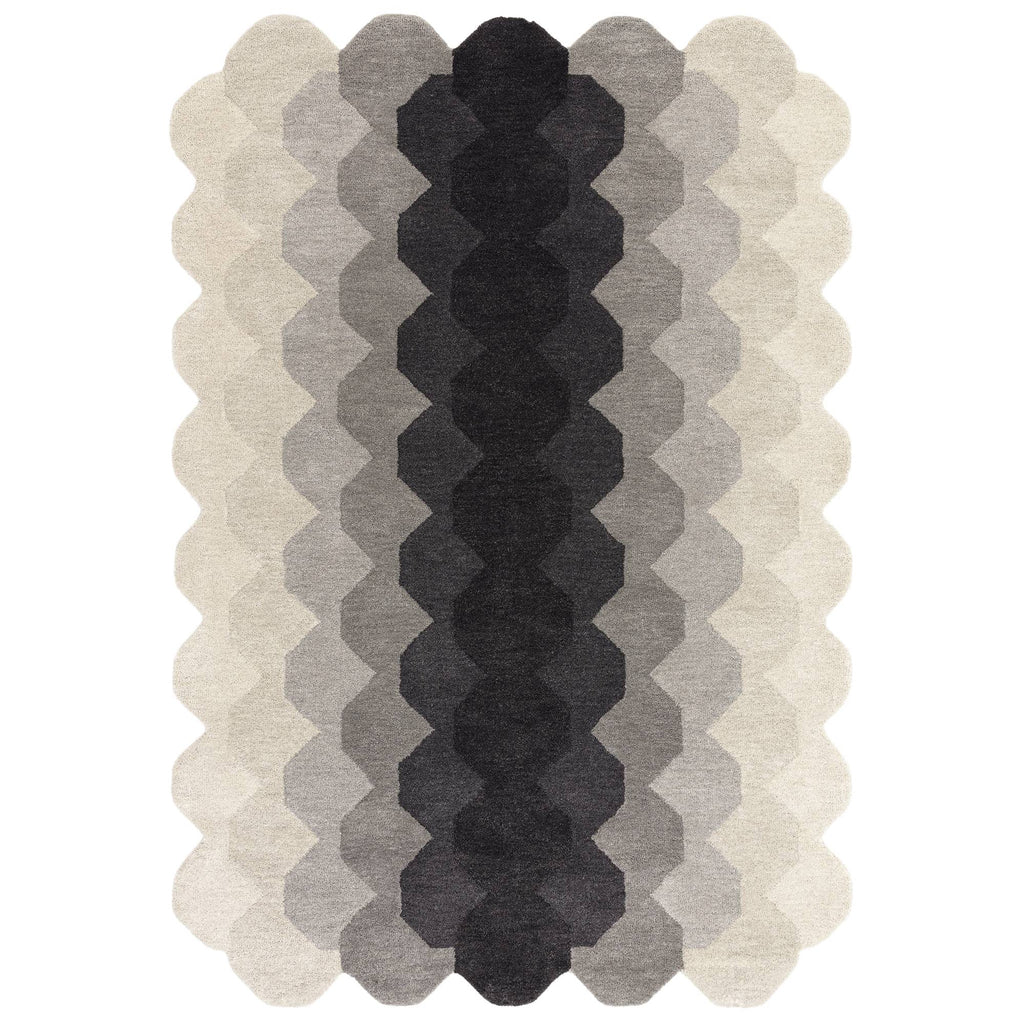 Hive Rug - Charcoal