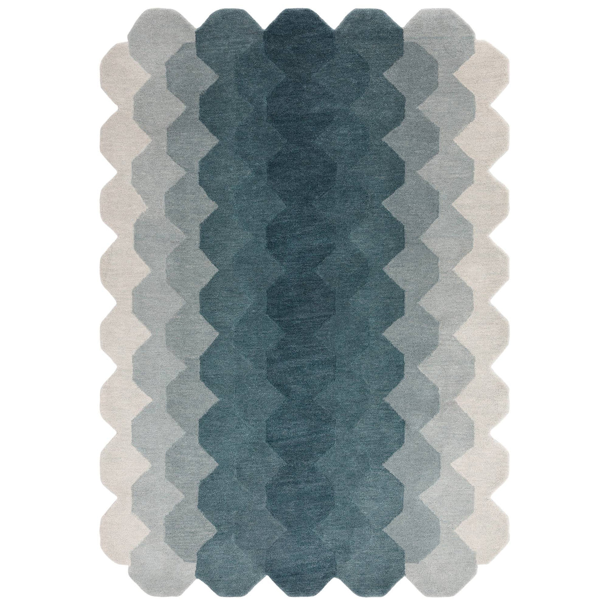 Hive Rug - Teal