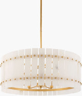 Halenza Iron Chandelier, Painted Gold