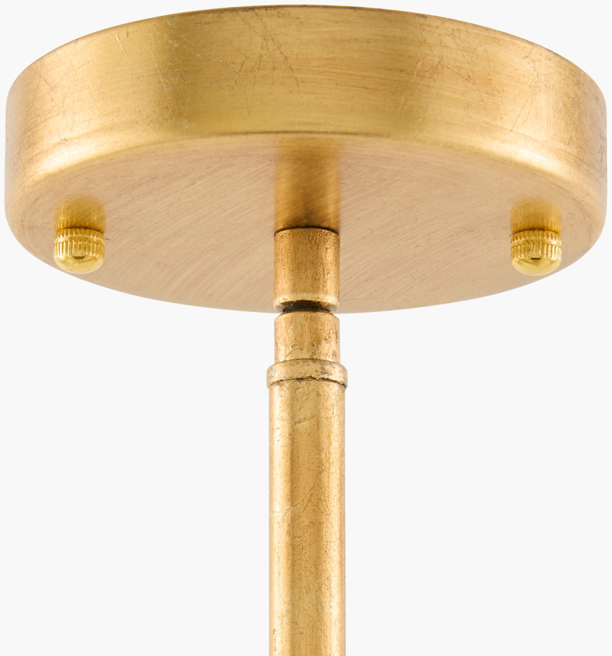 Halenza Iron Chandelier, Painted Gold