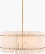 Halenza Iron Chandelier, Painted Gold