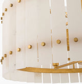 Halenza Iron Chandelier, Painted Gold