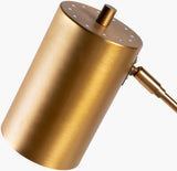 Hannity 24" Steel Table Lamp, Brushed Metallic Brass