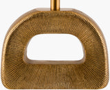 Hennes 18" Aluminum Table Lamp, Plated Gold