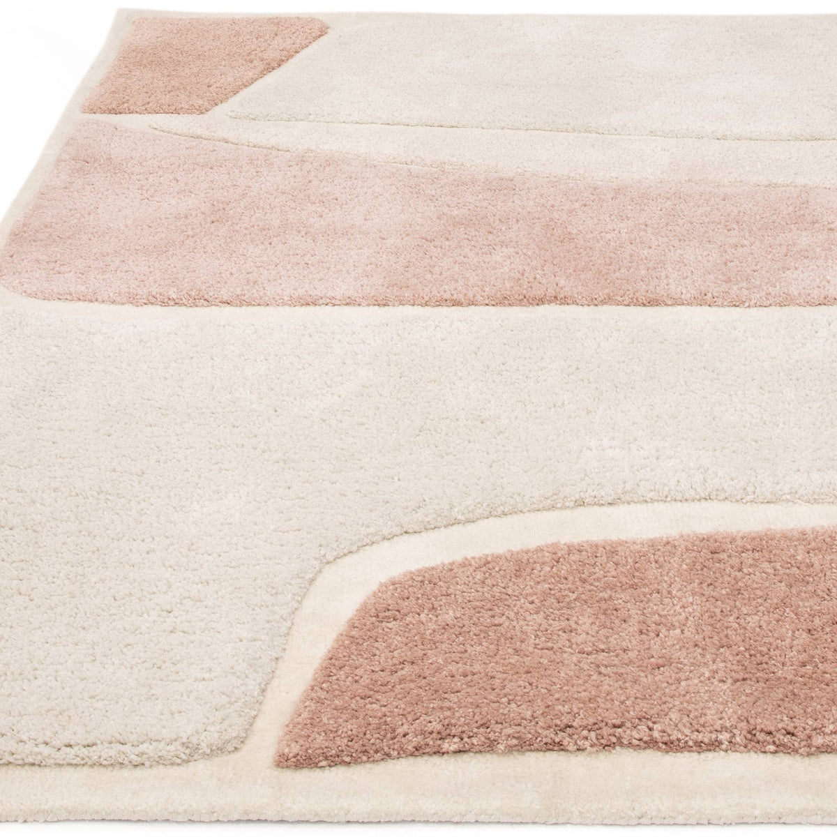 Horizon Rug styled in a living room