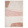 Geometric Polyester Living Room Rug — Modern, Horizon