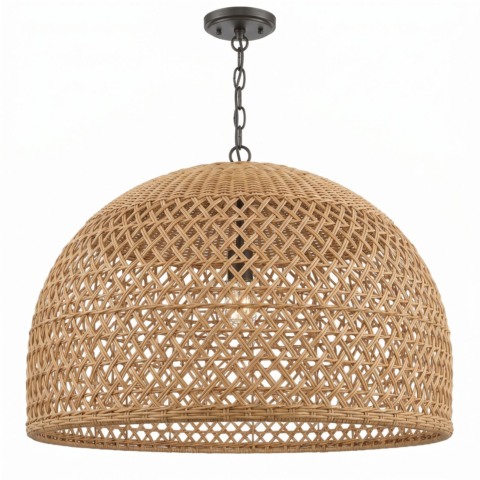 Rattan Outdoor Pendant - Product Image