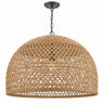 Outdoor Hanging Rattan Lamp – Pergola 20"