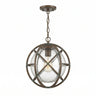 Outdoor Nautical Pendant Lamp – Antique Bronze