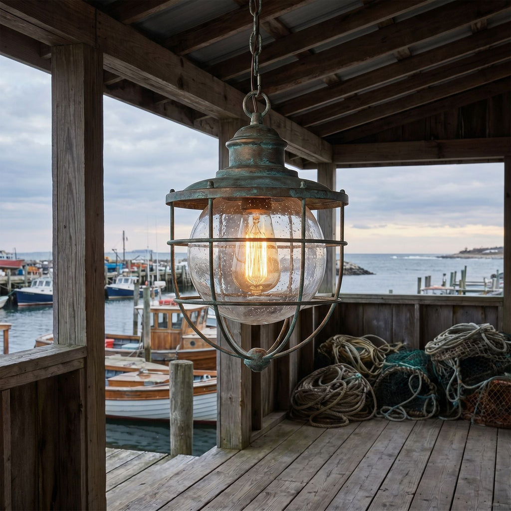 Nautical Outdoor Pendant - Lifestyle
