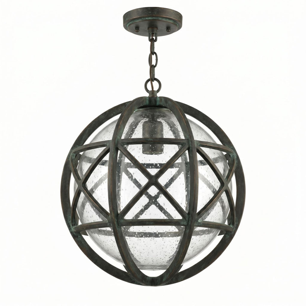 Nautical Outdoor Pendant - Alternate Angle